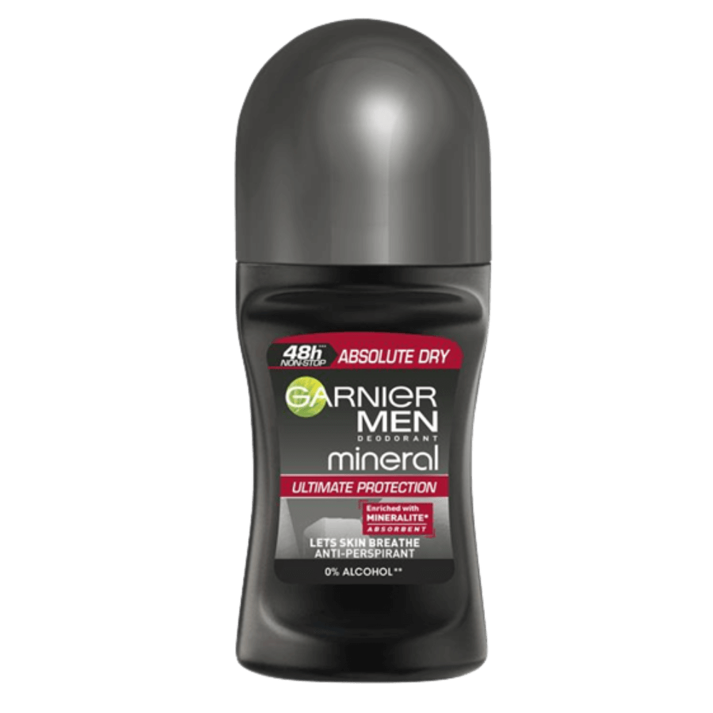 Garnier Men Mineral Anti-perspirant Roll- On Absolute Dry 50ml